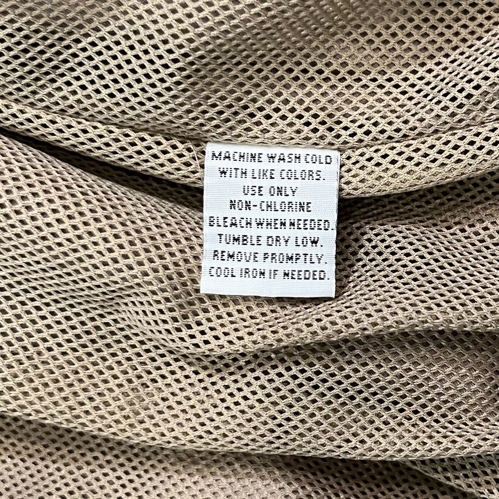 ⭐️ Weatherproof Men’s Jacket | Windbreaker | Full Zip | Tan | Size M | 80s Style - Picture 6 of 8